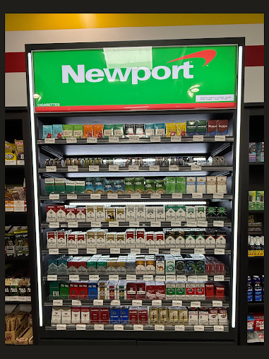Cigarette Selection Wall